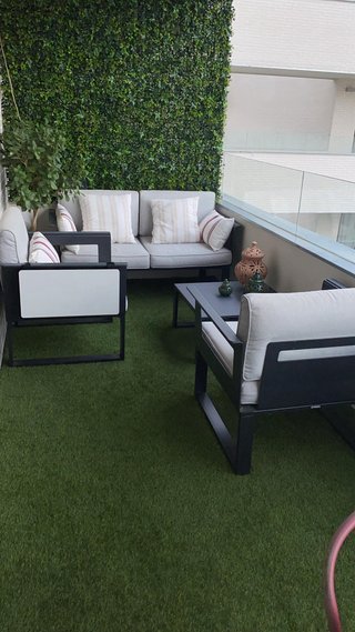 Conjunto Sofá, Sillones y Mesa Exterior