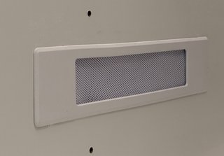 Rejilla ventilación rectangular muebles y armarios