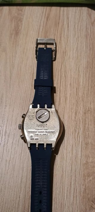 Orologio Swatch Irony Cronografo Giallo vintage