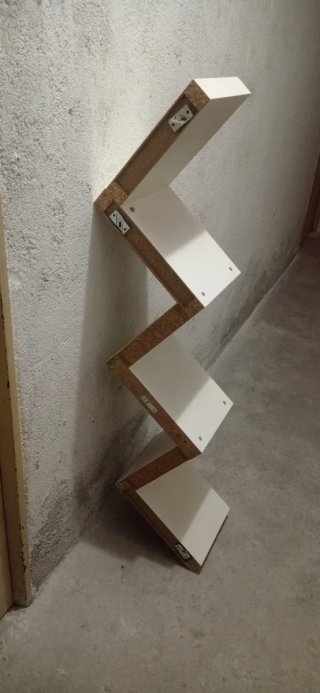 Estantería Zigzag Blanca Ikea