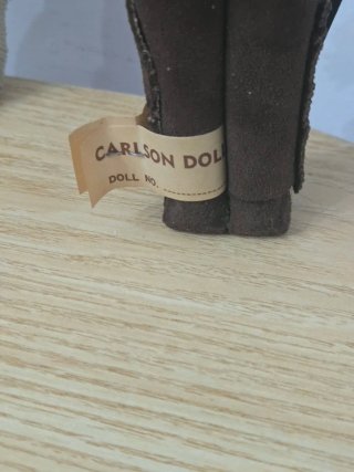 Set di tre pupazzi nativi americani Carlson