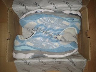 Asics NYC Azul y Blanco