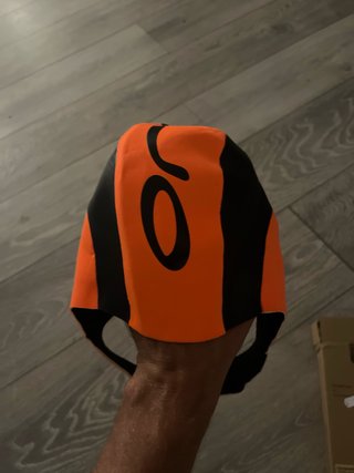 Gorro Neopreno Natación Naranja Orca