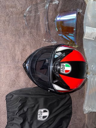 Casco AGV K6 Talla XS con 2 visores mas pinlock