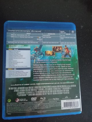 Blu-ray + DVD El Aprendiz de Brujo