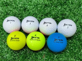 7 Bolas Golf Srixon Q-Star Tour Grado Perla