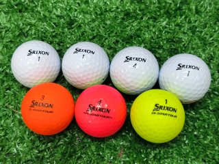 7 Bolas Golf Srixon Q-Star Tour Grado Perla