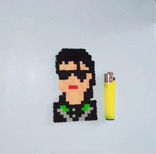 Figura Michael Jackson artesanal