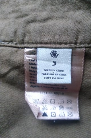 Falda Maison Scotch marrón