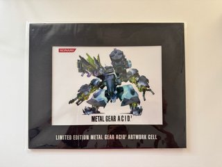 Cel Art Metal Gear Acid 2 Konami