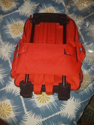 Mochila con ruedas coca cola