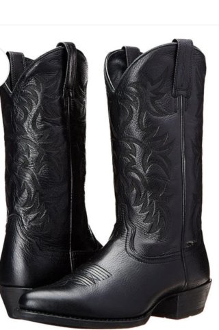 Stivali da Cowboy Donna Neri