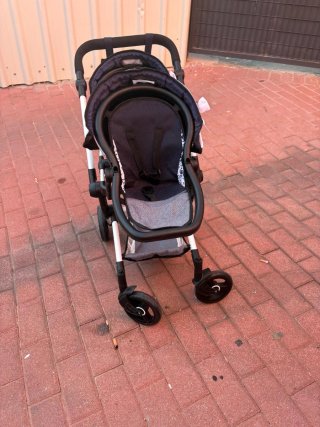 Passeggino doppio per bambole