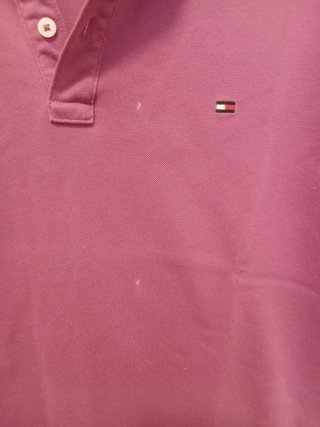 Polo Tommy Hilfiger Morado Talla L