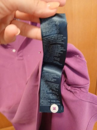 Polo Tommy Hilfiger Morado Talla L