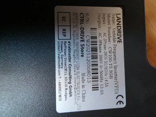 Variador de Frecuencia CW100 5.5KW 400V