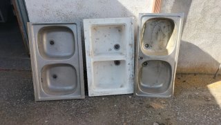 Lavabi da cucina (2 e 1 lavandino)