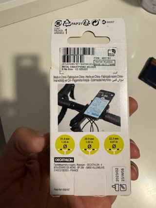 Soporte móvil Decathlon Triban