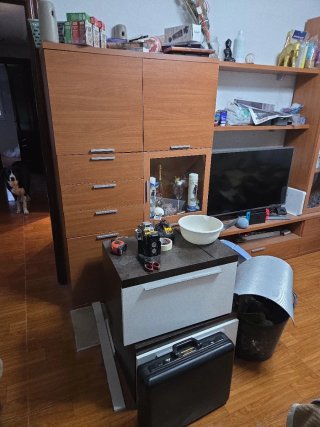 Mueble de salón madera