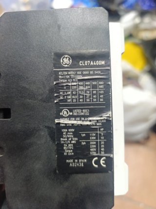 Contactor Trifásico GE CL07
