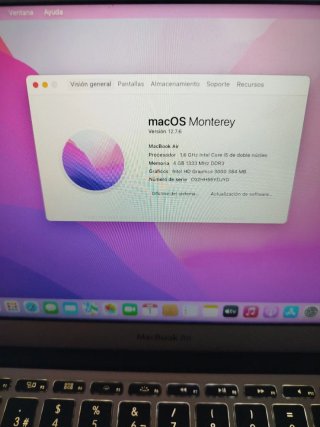 MacBook Air Intel Core i5 4GB RAM 128GB SSD
