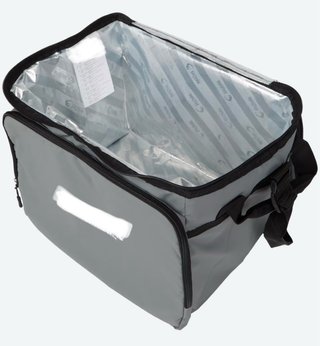 Bolsa nevera 30L plegable gris - Nueva