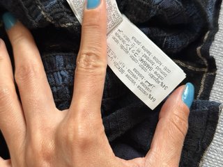 Blusa peplum con fruncido Zara a cuadros