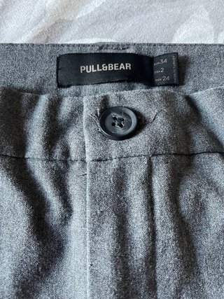 Pantalones grises de vestir