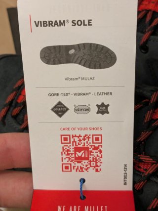Millet Trident Guide GTX Gore-Tex nuove 37 1/3