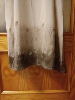 Vestido largo tirantes beige XL sin estrenar