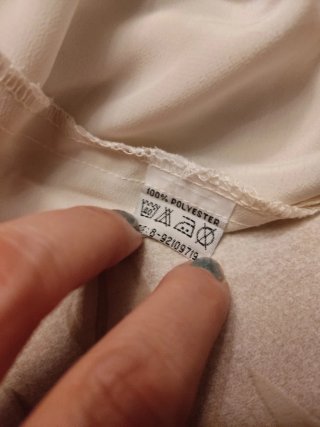 Vestido largo tirantes beige XL sin estrenar