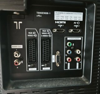 TV Panasonic 32 Negro/Plata