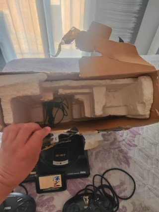 Sega Mega Drive con 6 juegos