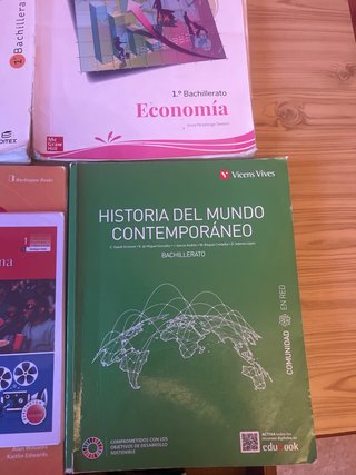 LIBROS 1* BACHILLERATO MIXTO IES ENRIQUE NIETO