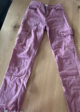 Pantalón cargo rosa Green Coast