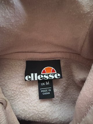 Sudadera Ellesse Rosa con Capucha