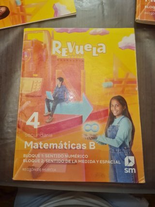 Matemáticas B, 4 Secundaria, Región de Murcia, ...