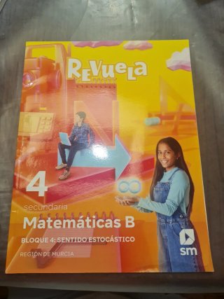 Matemáticas B, 4 Secundaria, Región de Murcia, ...