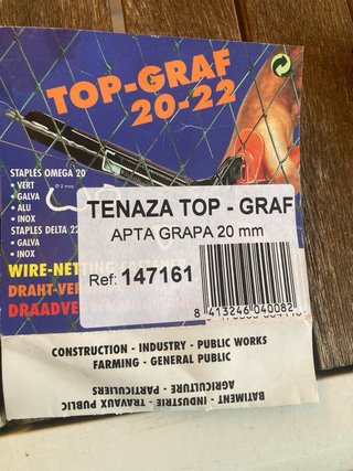Grapadora manual para enrejados