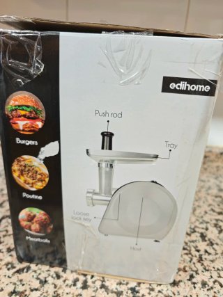 Picadora de carne eléctrica Edihome 2200W