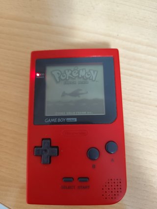 Nintendo Game Boy Pocket Roja