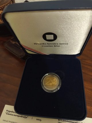 Moneda 2€ Croacia 2023 Proof