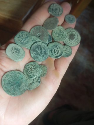 Lote monedas antiguas