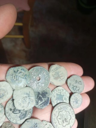 Lote monedas antiguas