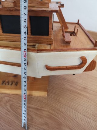 Maqueta Yate de Madera