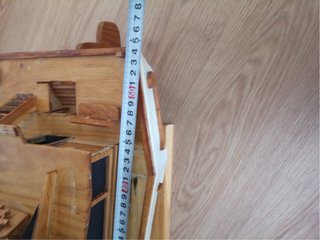 Maqueta Yate de Madera