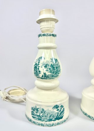 Coppia di Lampade La Cartuja Pickman Siviglia
