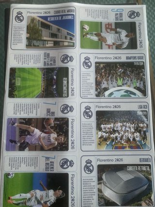 Álbum y cromos Florentino 2026