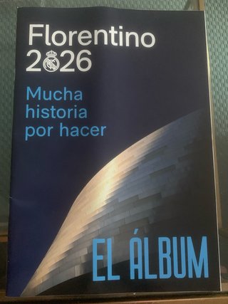 Álbum y cromos Florentino 2026