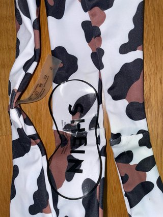 Braga bikini brasileña estampado vaca T.S